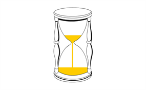 立体沙漏计时器flash动画